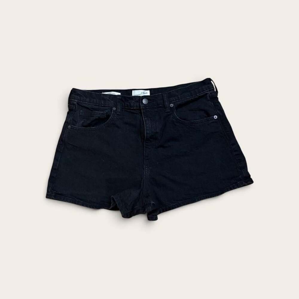 Universal Thread 90s Cutoff Shorts Black Denim 12/R